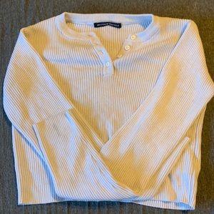 Brandy Melville long sleeve sweater crop top